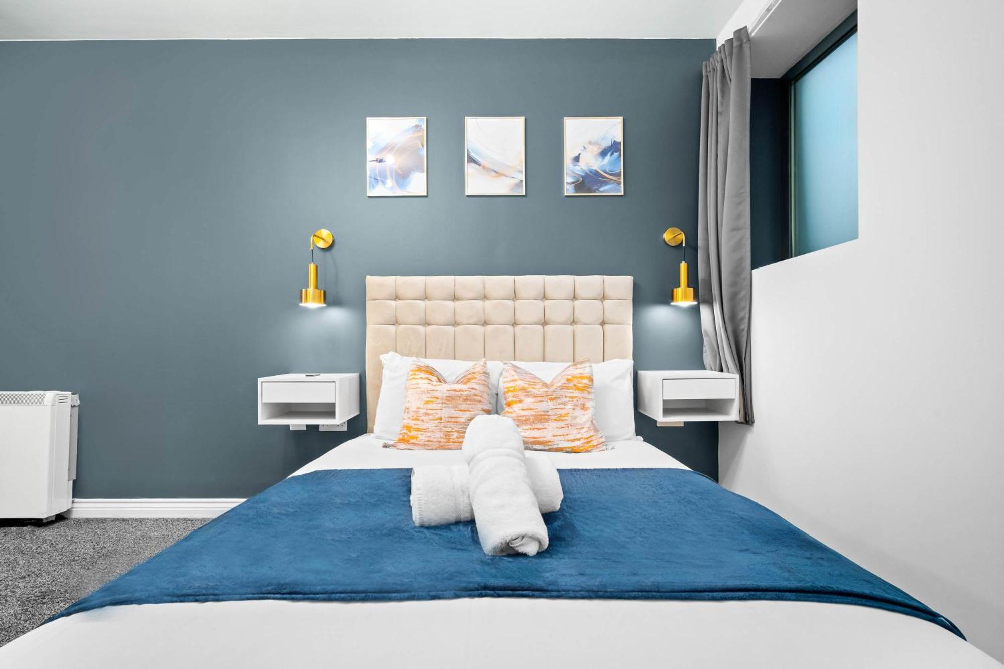 Luxury Two Bedroom Apartment - City Ceentre - Balcony - Jq - Netflix & Wifi - 11B Birmingham Exteriör bild