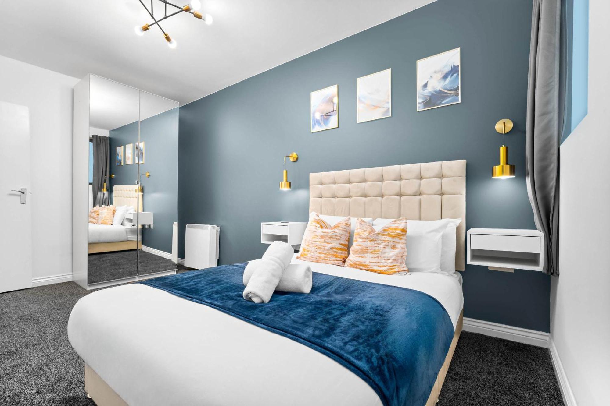 Luxury Two Bedroom Apartment - City Ceentre - Balcony - Jq - Netflix & Wifi - 11B Birmingham Exteriör bild